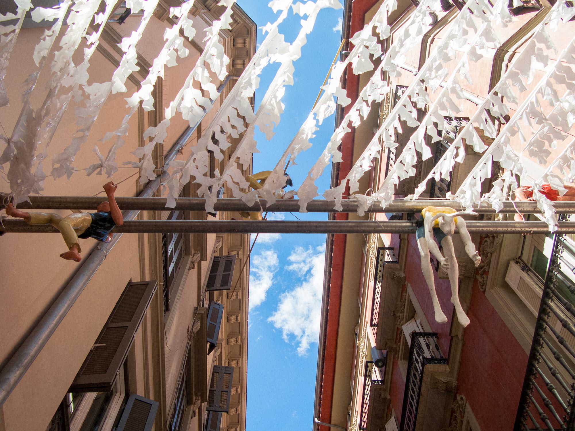 Malaga Feira rabbit decorations