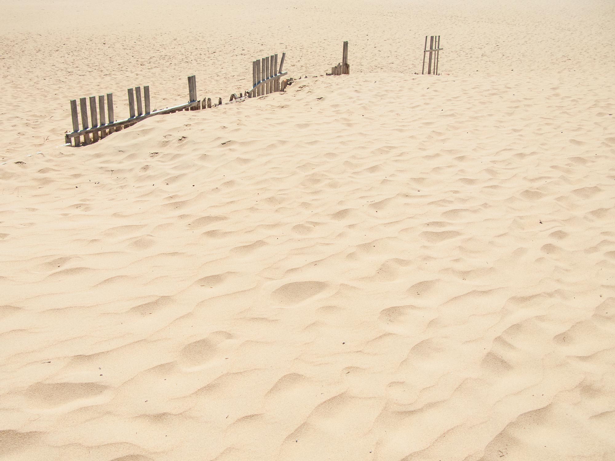 Valdevaqueros beach sand