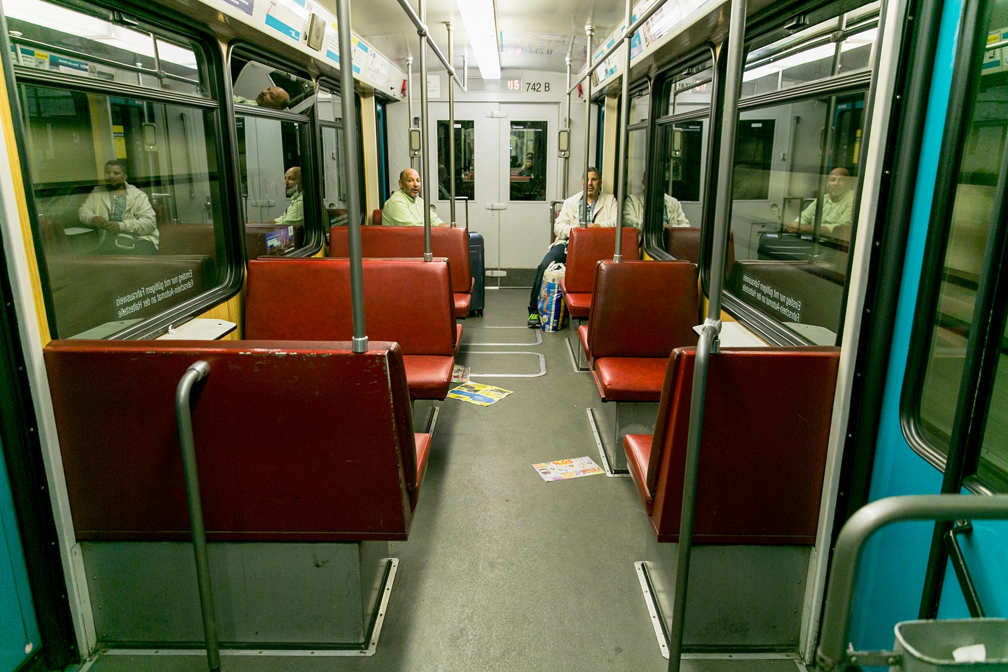 subway interiors frankfurt