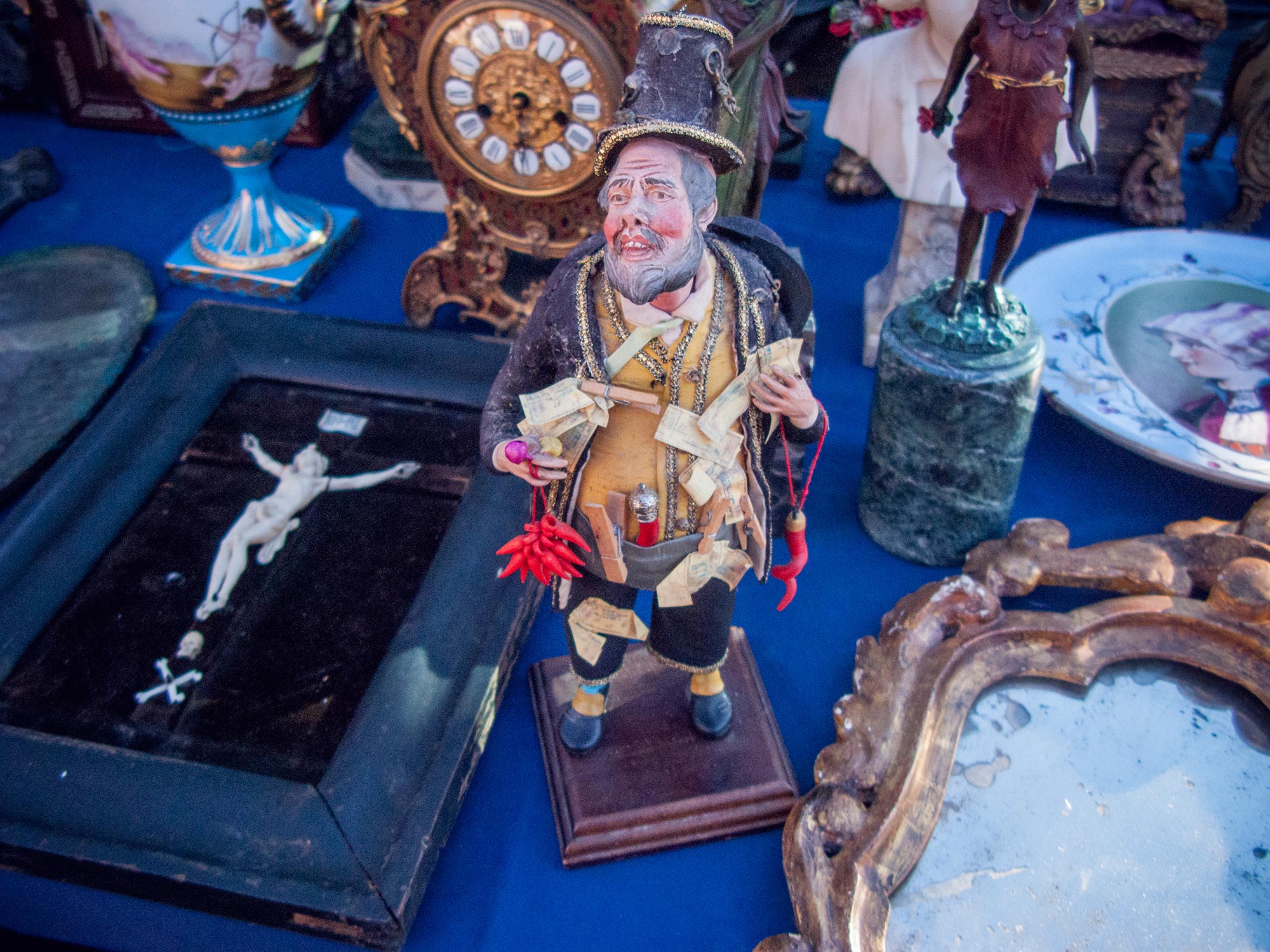 Italy Caorso Market lottery man