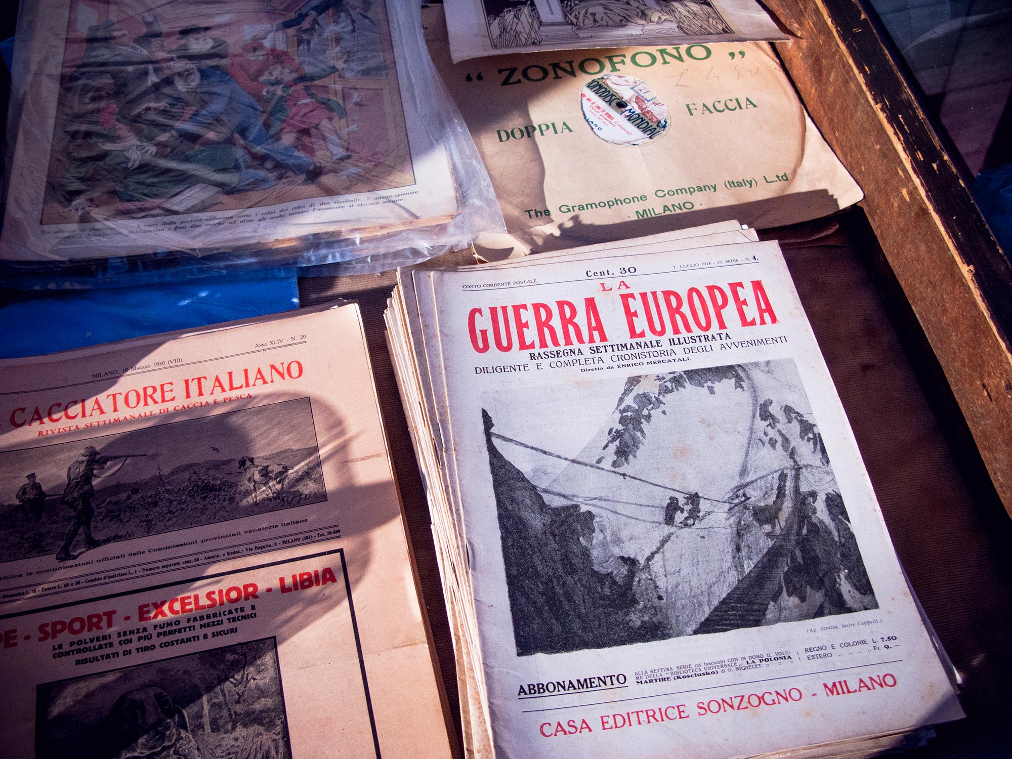 Italy Caorso Market magazines war