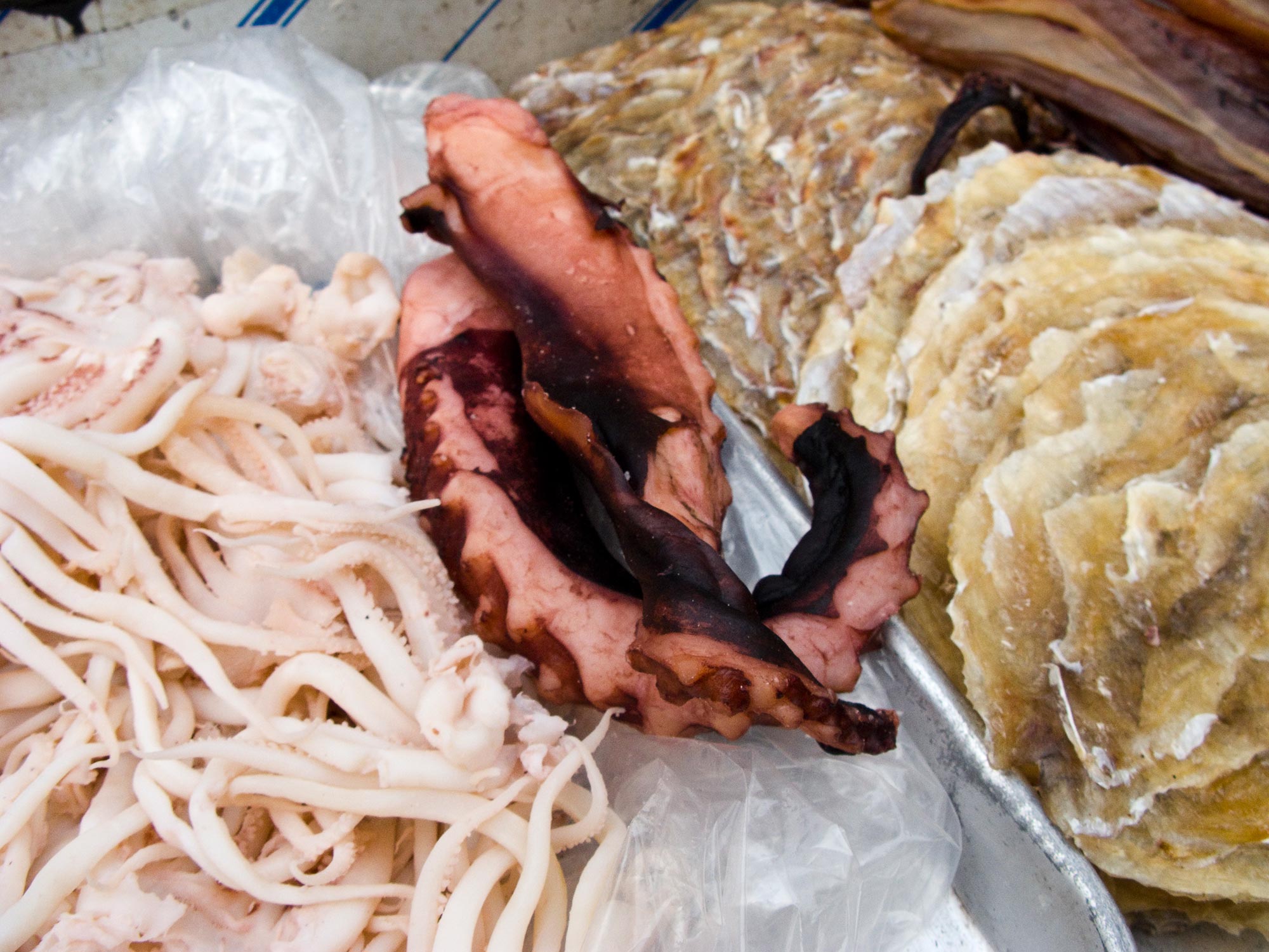 Korea_Seoul_Insadong Dried fish