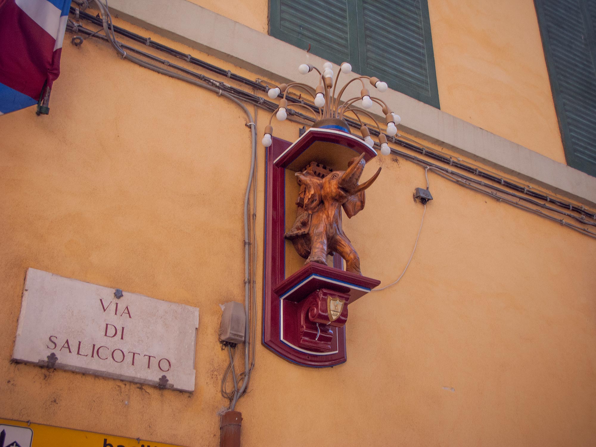 Italy Siena Palio elephant