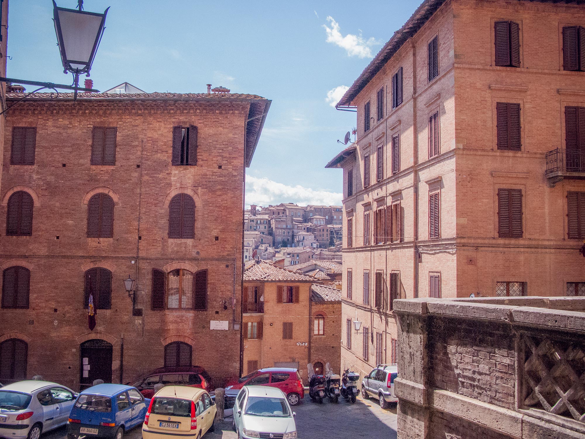 Italy Siena Palio houses