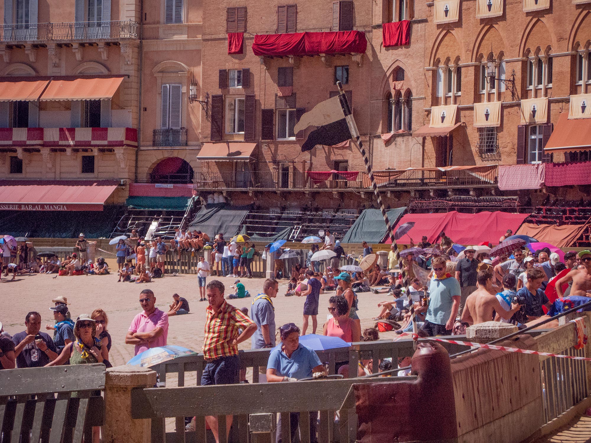 Italy Siena Palio piblic