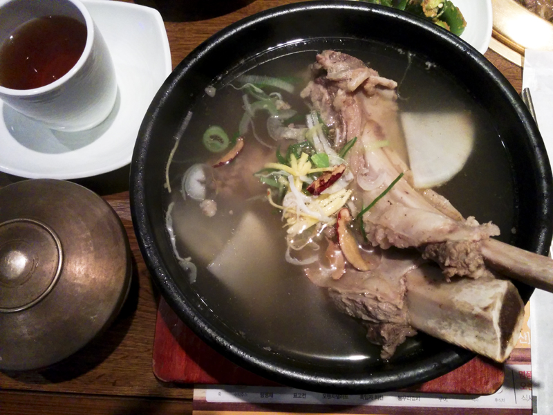 Korea Seoul Food beef soup