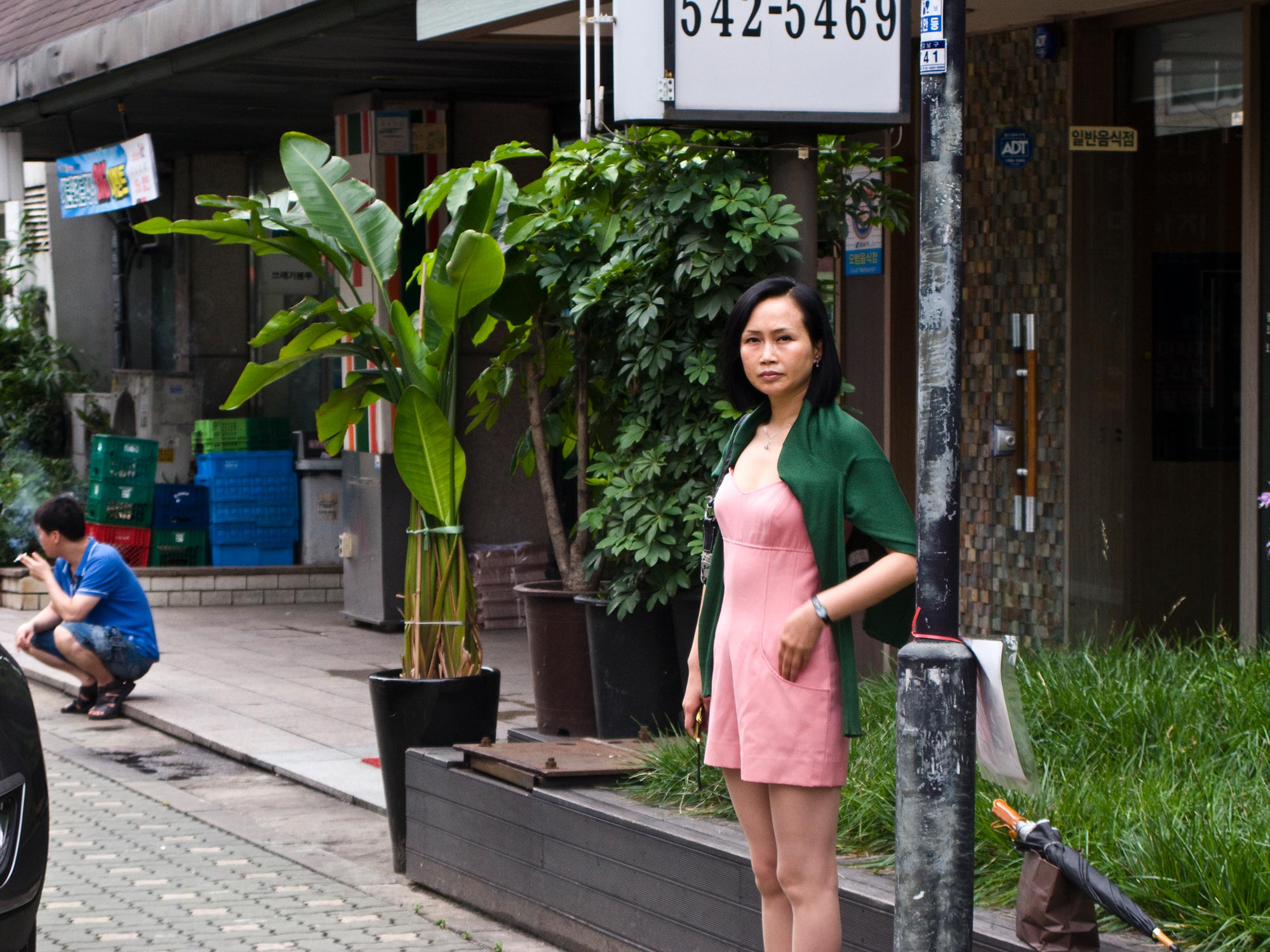 Korea Seoul Apgujeong dong stylish woman