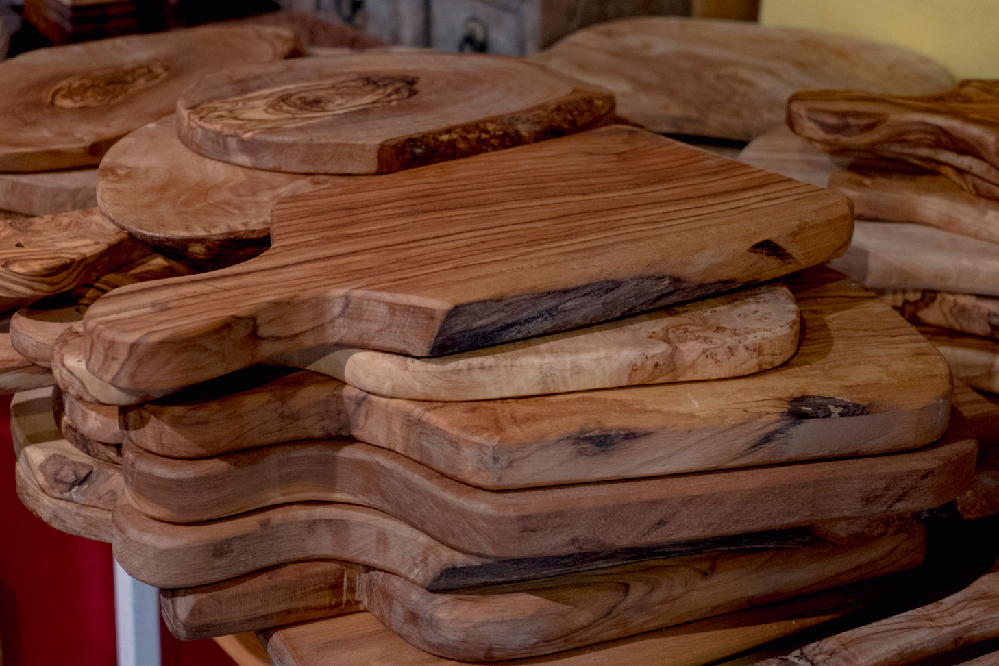 Italy Liguria Cervo wood handcrafts