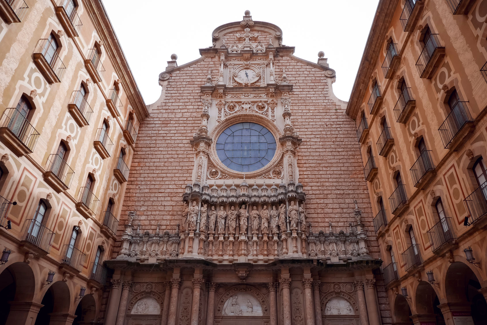 Spain Barcelona Montserrat Monastery Santa Maria17