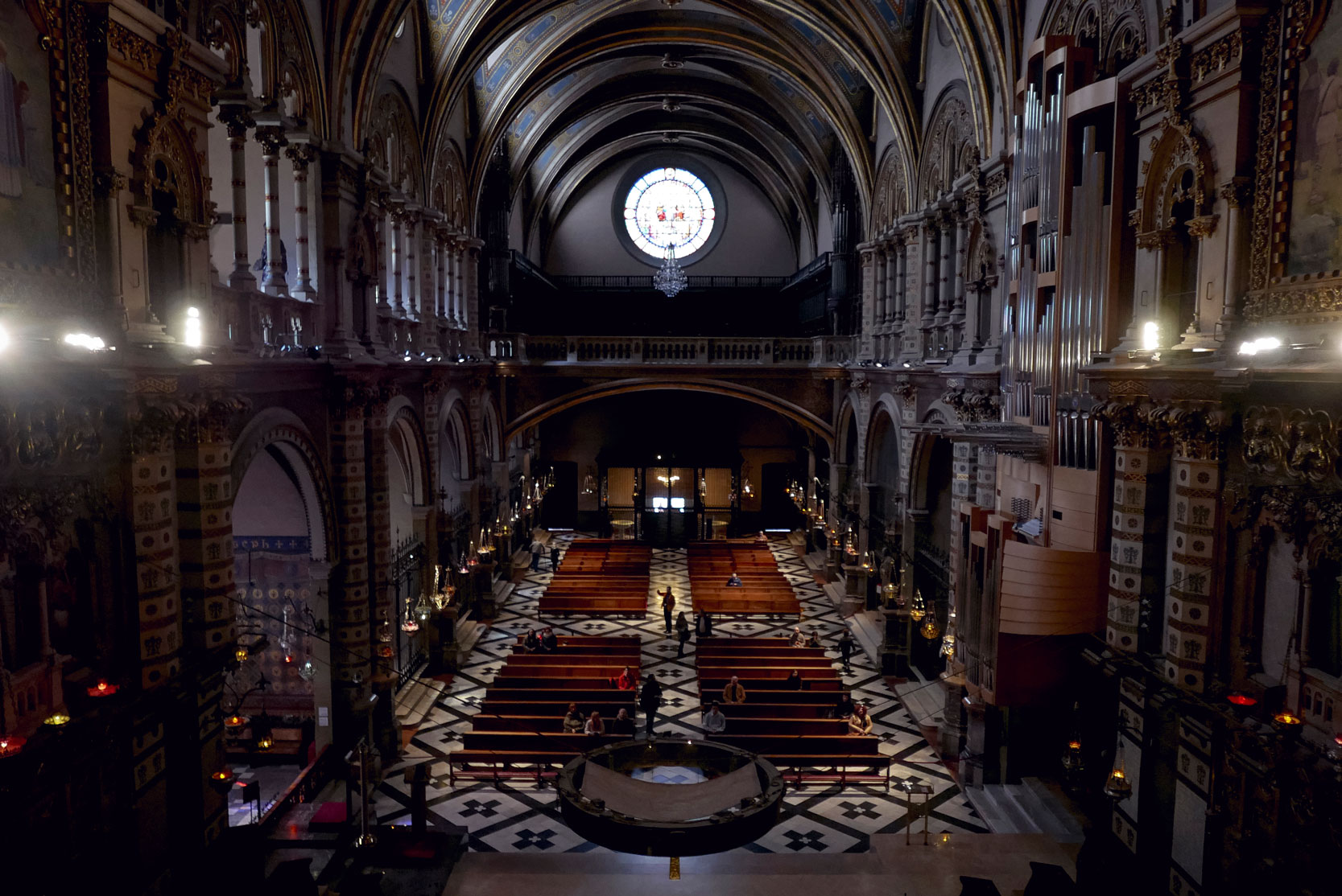 Spain Barcelona Montserrat Monastery Santa Maria7