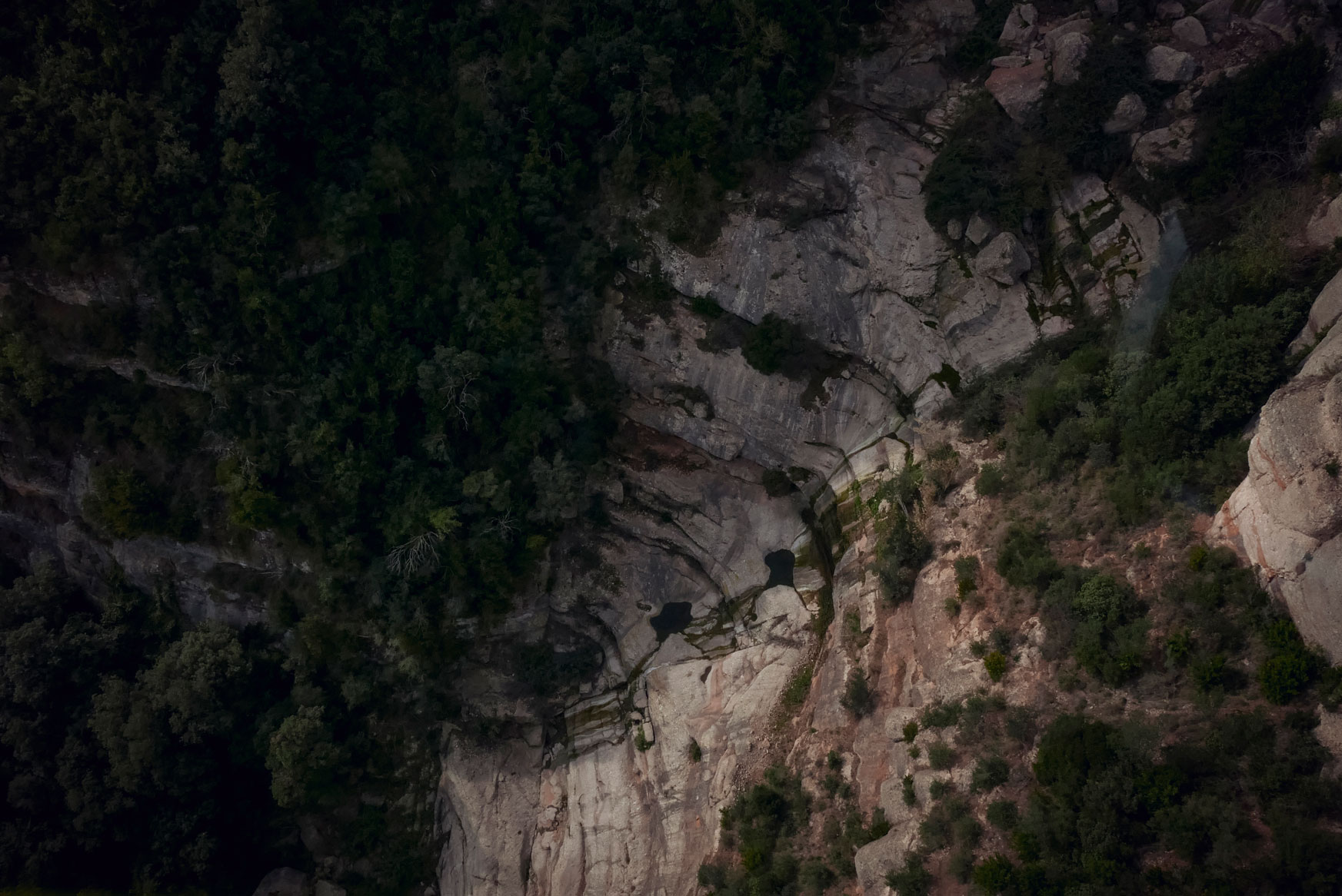 Spain Barcelona Montserrat Monastery cableway rocks