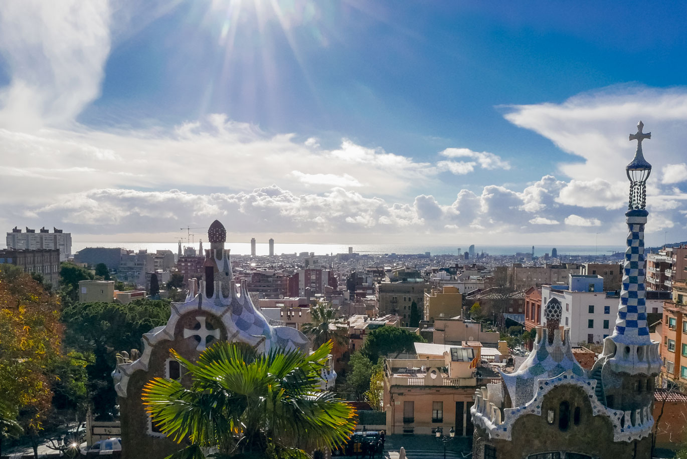 Spain Barcelona Parc Guell top1