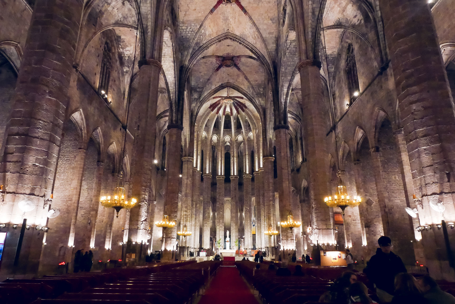 Spain Barcelona Santa Maria del Mar1