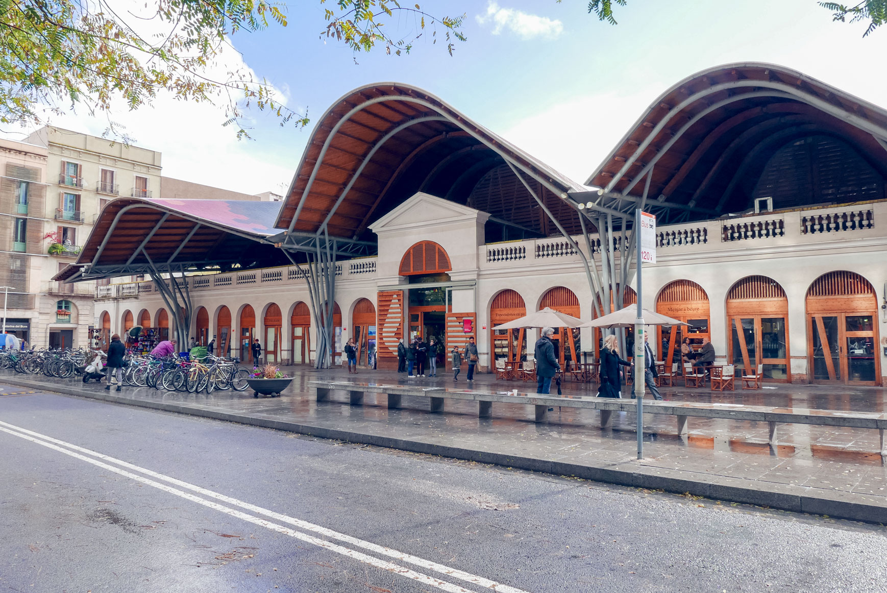 Spain Barcelona Santa caterina Market1