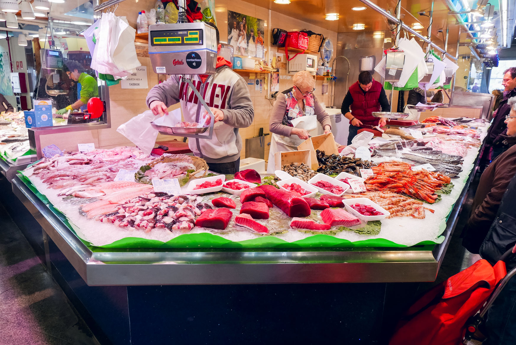 Spain Barcelona Santa caterina Market3